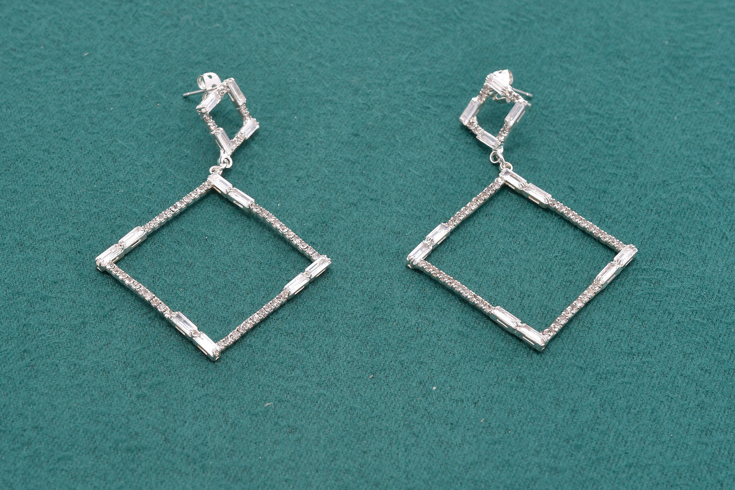 Diamond Shaped Earrings